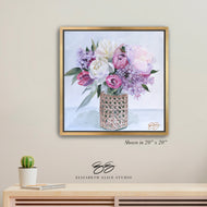 No. 295 All Soft and Still and Fair canvas wrap, available framed