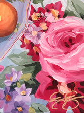 Load image into Gallery viewer, No. 334 Citrus in Chinoiserie canvas wrap, available framed
