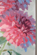 Load image into Gallery viewer, No. 401 Pink decorative dahlias no. 3, 11 x 14 + dahlia seeds
