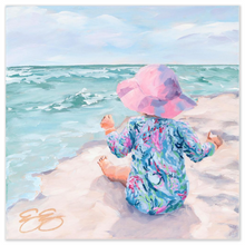 Load image into Gallery viewer, Beach Babies: Lilly lover, a fine art print on paper
