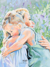 Load image into Gallery viewer, No. 446 Mother's Embrace canvas wrap, available framed
