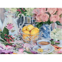 Load image into Gallery viewer, Lemon Tea No. 2, a fine art print on canvas
