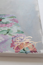 Load image into Gallery viewer, No. 487 Original floral painting of pink and red dahlias - 18 x 24
