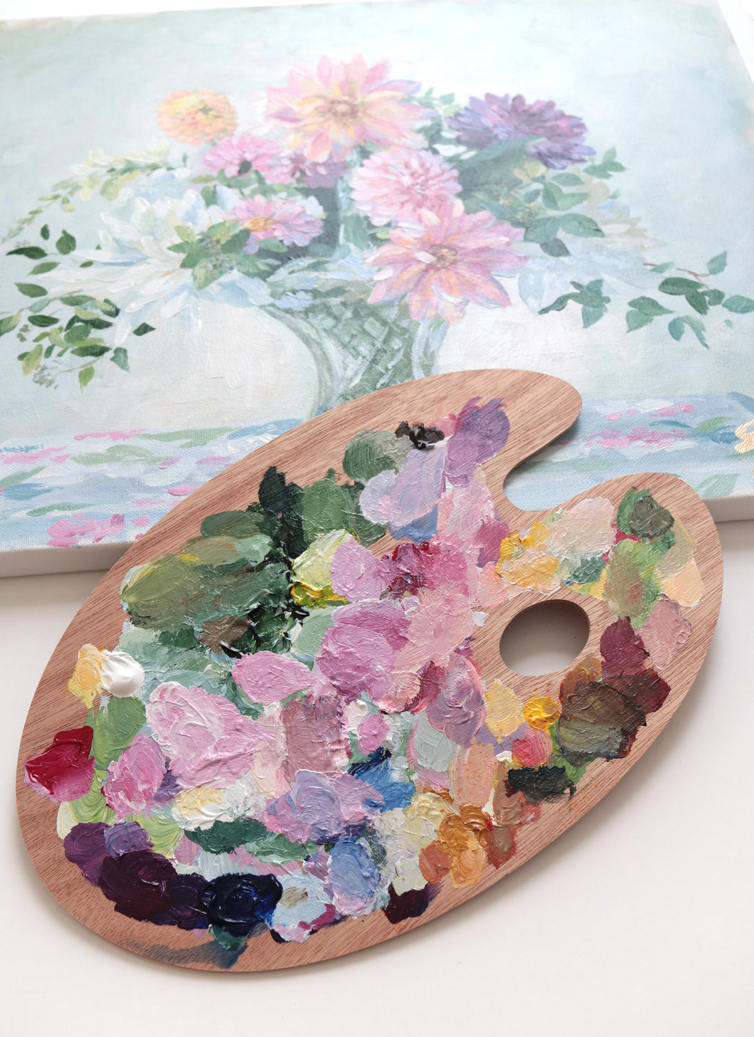 Palette from No. 491 - 8 x 12 oval palette