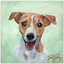 Load image into Gallery viewer, Jack Russell Terrier, a fine art print on paper
