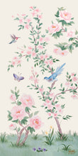 Load image into Gallery viewer, April ivory chinoiserie - 10 x 20 canvas wrap
