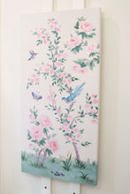 Load image into Gallery viewer, April ivory chinoiserie - 20 x 40 canvas wrap
