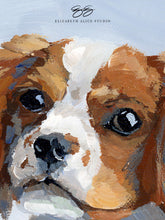 Load image into Gallery viewer, Cavalier King Charles Spaniel canvas wrap, available framed
