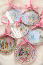Load image into Gallery viewer, Chinoiserie acrylic ornament, Angels appearing to the shepherds

