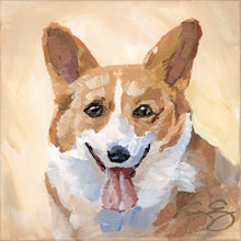 Load image into Gallery viewer, Corgi, a fine art print on paper
