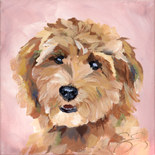 Load image into Gallery viewer, Brown doodle, a fine art print on paper
