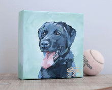 Load image into Gallery viewer, Black Lab - 6 x 6
