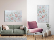Gentleness, a canvas wrap print