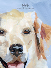 Load image into Gallery viewer, Golden Retriever canvas wrap, available framed
