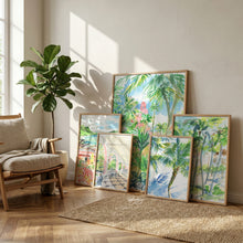 Load image into Gallery viewer, Royal Hawaiian Garden, a fine art print on paper
