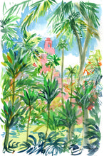 Load image into Gallery viewer, Royal Hawaiian Garden, a fine art print on paper
