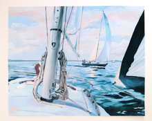 Load image into Gallery viewer, Heeling Breeze - 16 x 20 sample print
