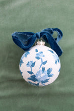 Load image into Gallery viewer, Peony hand-painted, one of a kind ornament
