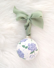 Load image into Gallery viewer, One-of-a-kind ornament: Purple hydrangea dot
