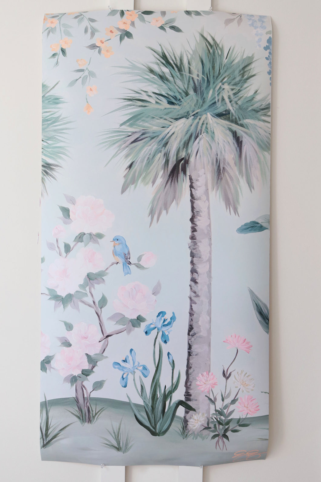 Eve chinoiserie - 24 x 48 print on paper