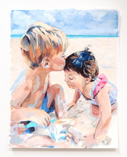 Load image into Gallery viewer, Kiss for little sis - 11 x 14
