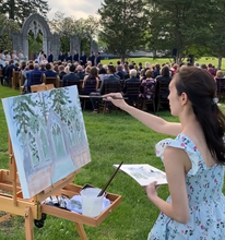 Load image into Gallery viewer, Today's plein air painting
