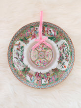 Load image into Gallery viewer, Rose medallion chinoiserie acrylic ornament

