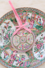 Load image into Gallery viewer, Rose medallion chinoiserie acrylic ornament
