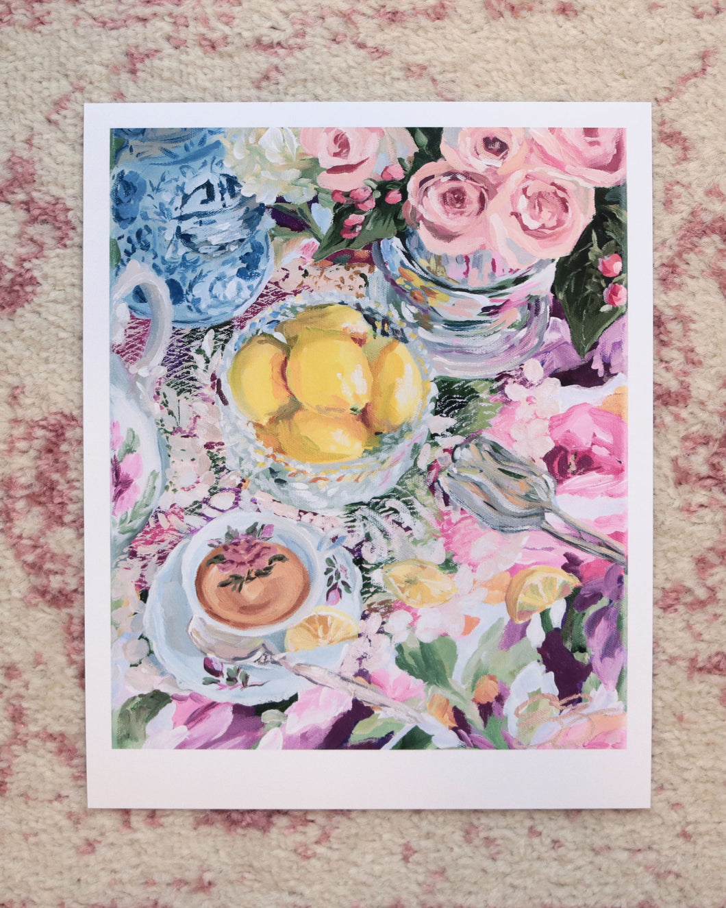 Lemon Tea No. 1 - 8 x 10 print on paper