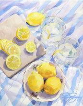 Load image into Gallery viewer, No. 279 Let's Make Lemonade, a fine art print on paper
