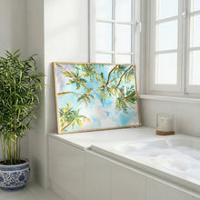 Load image into Gallery viewer, Palms at Sunset, a fine art print on paper

