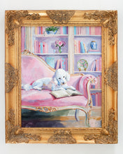 Load image into Gallery viewer, No. 523 Poodle reading - 16 x 20
