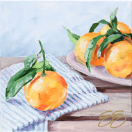 No. 265 Quiet Riches, a fine art print on paper of oranges