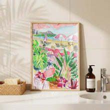 Load image into Gallery viewer, Royal Hawaiian Beach Bar, a fine art print on paper
