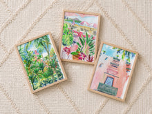 Load image into Gallery viewer, Royal Hawaiian set C, gallery wall of 3 fine art prints on paper
