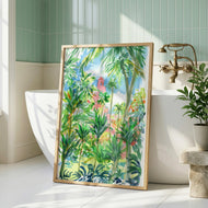 Royal Hawaiian Garden, a fine art print on paper