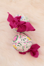 Load image into Gallery viewer, Chinoiserie bird rose medallion hand-painted ornament
