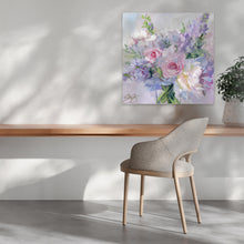 Load image into Gallery viewer, No. 394 Purple bouquet, a fine art print on paper
