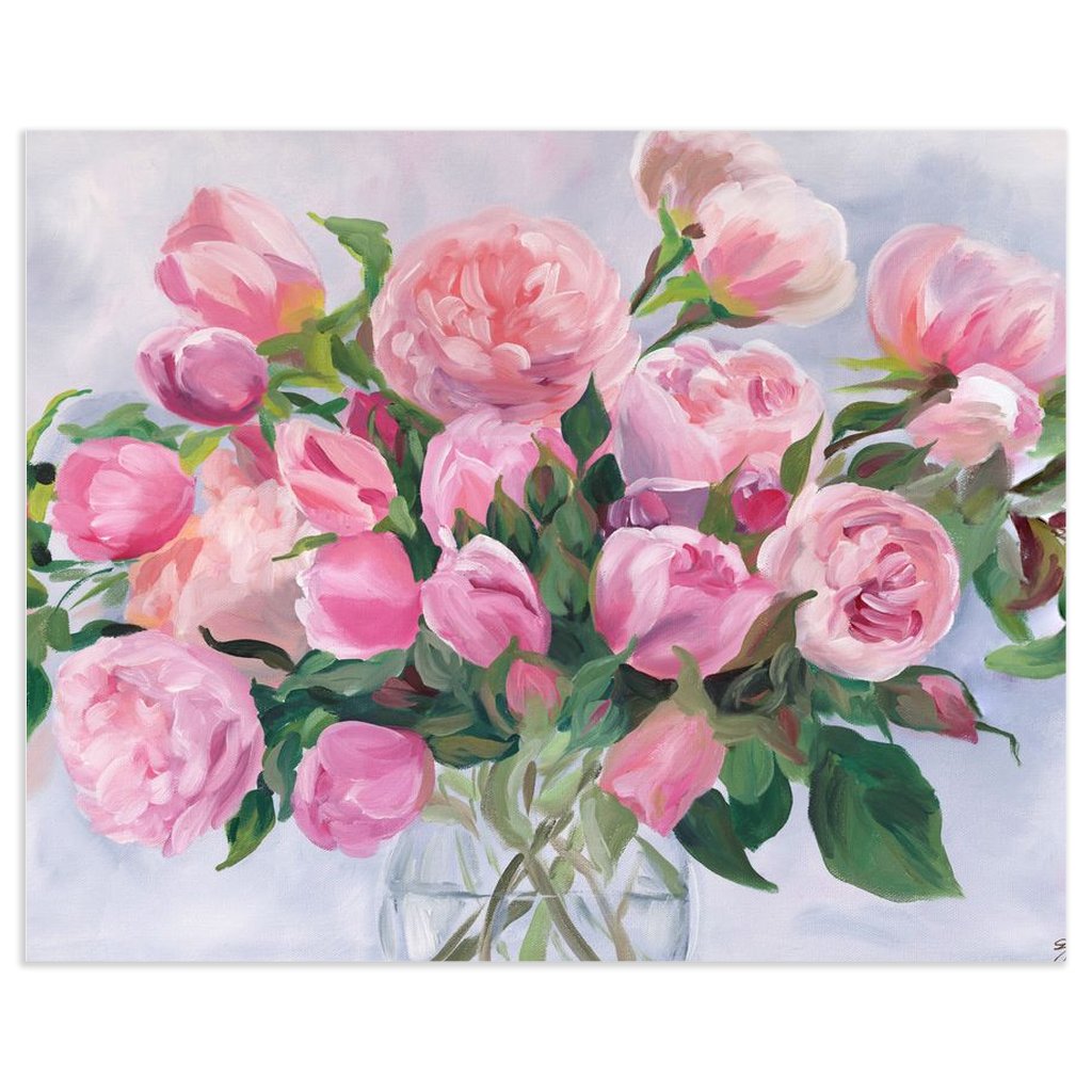 Garden Rose, a fine art print on paper