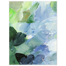 Load image into Gallery viewer, Cornflower paint palette, a fine art print on paper
