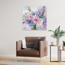 Load image into Gallery viewer, No. 394 Purple bouquet, a fine art print on paper
