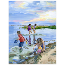 Load image into Gallery viewer, Beach Babies: Skylark, a fine art print on paper
