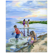 Load image into Gallery viewer, Beach Babies: Skylark, a fine art print on paper
