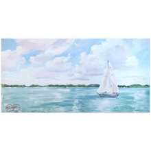 Load image into Gallery viewer, River Sail, a fine art print on paper
