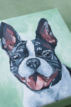 Load image into Gallery viewer, Boston Terrier - 6 x 6 original painting
