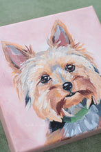 Load image into Gallery viewer, Yorkie - 6 x 6 original painting
