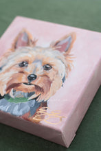 Load image into Gallery viewer, Yorkie - 6 x 6 original painting
