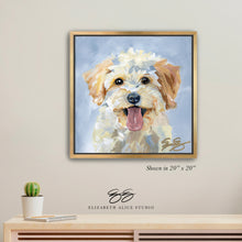 Load image into Gallery viewer, Doodle canvas wrap, available framed
