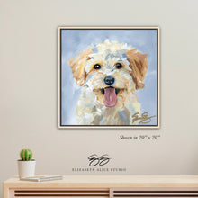 Load image into Gallery viewer, Doodle canvas wrap, available framed
