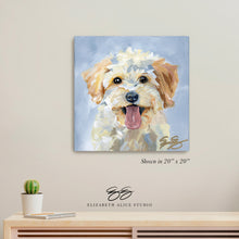Load image into Gallery viewer, Doodle canvas wrap, available framed
